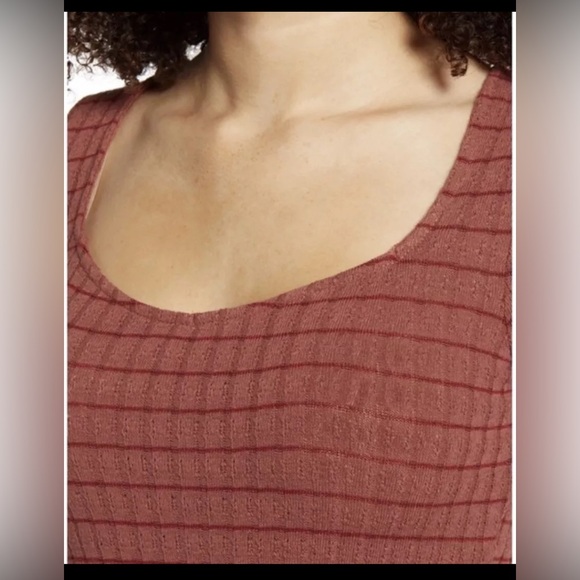 New Project Social T PST Kimora Women's Medium Color Antique Cooper Burgundy - Picture 4 of 5